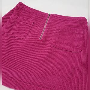 Spring Wild Fable Pink Corduroy Mini Skirt